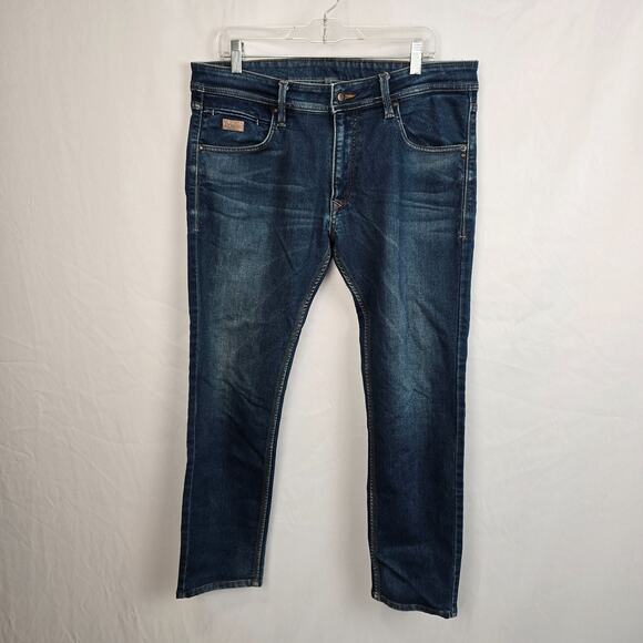 JinJer Jean Co. Madness Special Operations 36 x 27 Corps No. 6 Blue Medium Wash - Picture 1 of 16